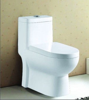 كرسي أفرنجي أبيض اوتس  صيني 25 سم  # wash down 6189